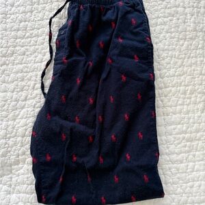 Ralph Lauren Men’s Navy Shorts with Red Embroidery